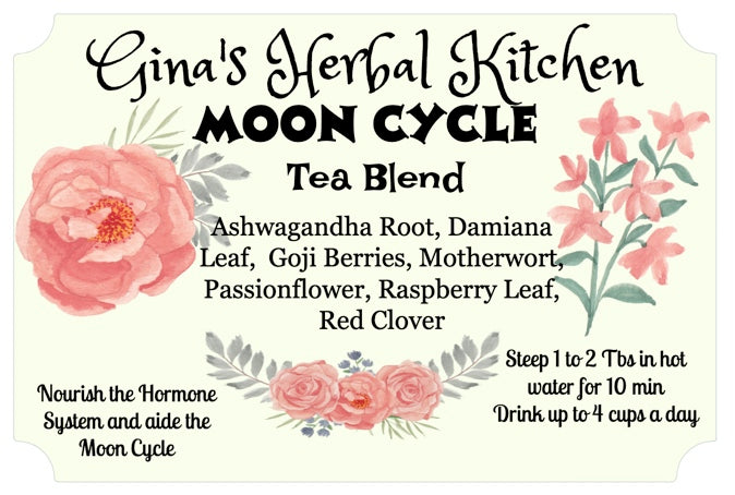 Moon Cycle Herbal Tea Blend 3oz