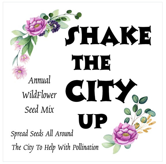 all annual wildflower seed mix Shake The City Up All Annual Seed Mix – Ginas Herbal Kitchen