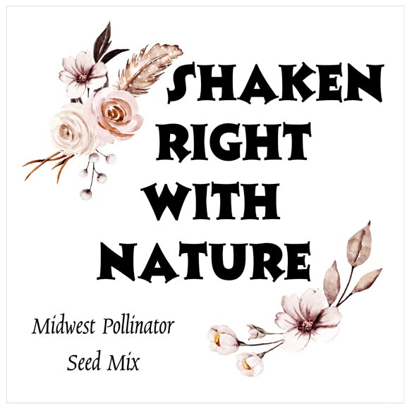 Shaken Right With Nature Wildflower Seed Mix